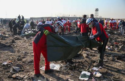 Iran uhitio nekoliko ljudi zbog rušenja ukrajinskog zrakoplova