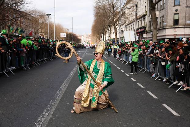 St. Patrick's Day parade in Dublin