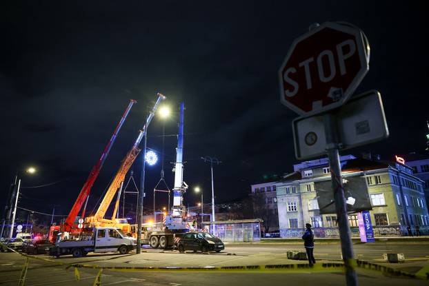 Sarajevo: U tijeku je uklanjanje tramvaja sa mjesta nesreće