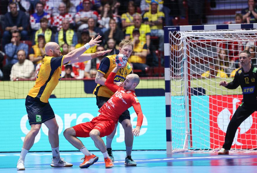 Susret Švedske i Hrvatske u prvom krugu EHF Europskog prvenstva