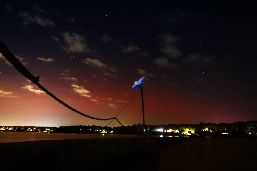 Pomer: Aurora borealis vidljiva i na jugu Istre