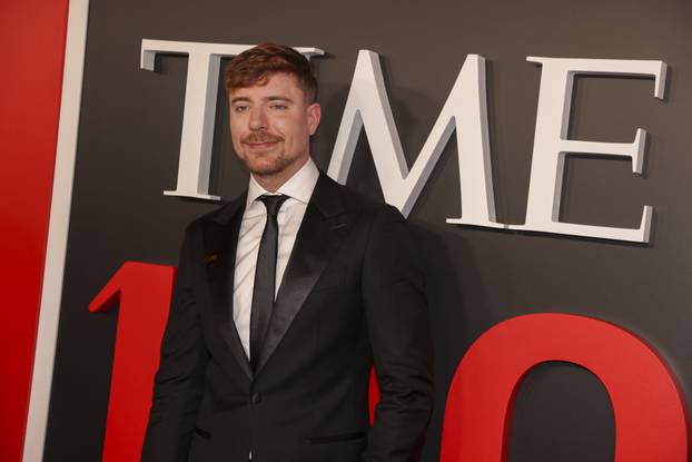 Time 100 Gala red carpet in New York City