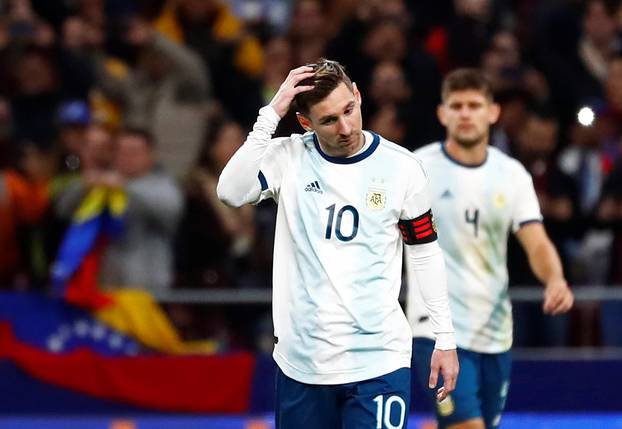 International Friendly - Argentina v Venezuela