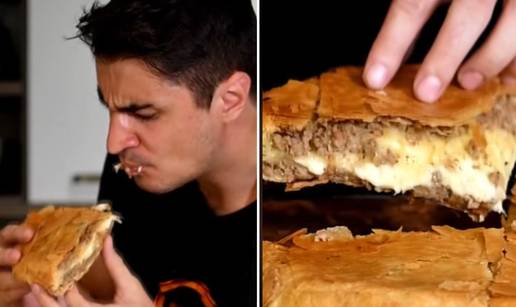 Bosanac napravio burek sa sirom na svoj način i napravio pomutnju: Nama izgleda fino...