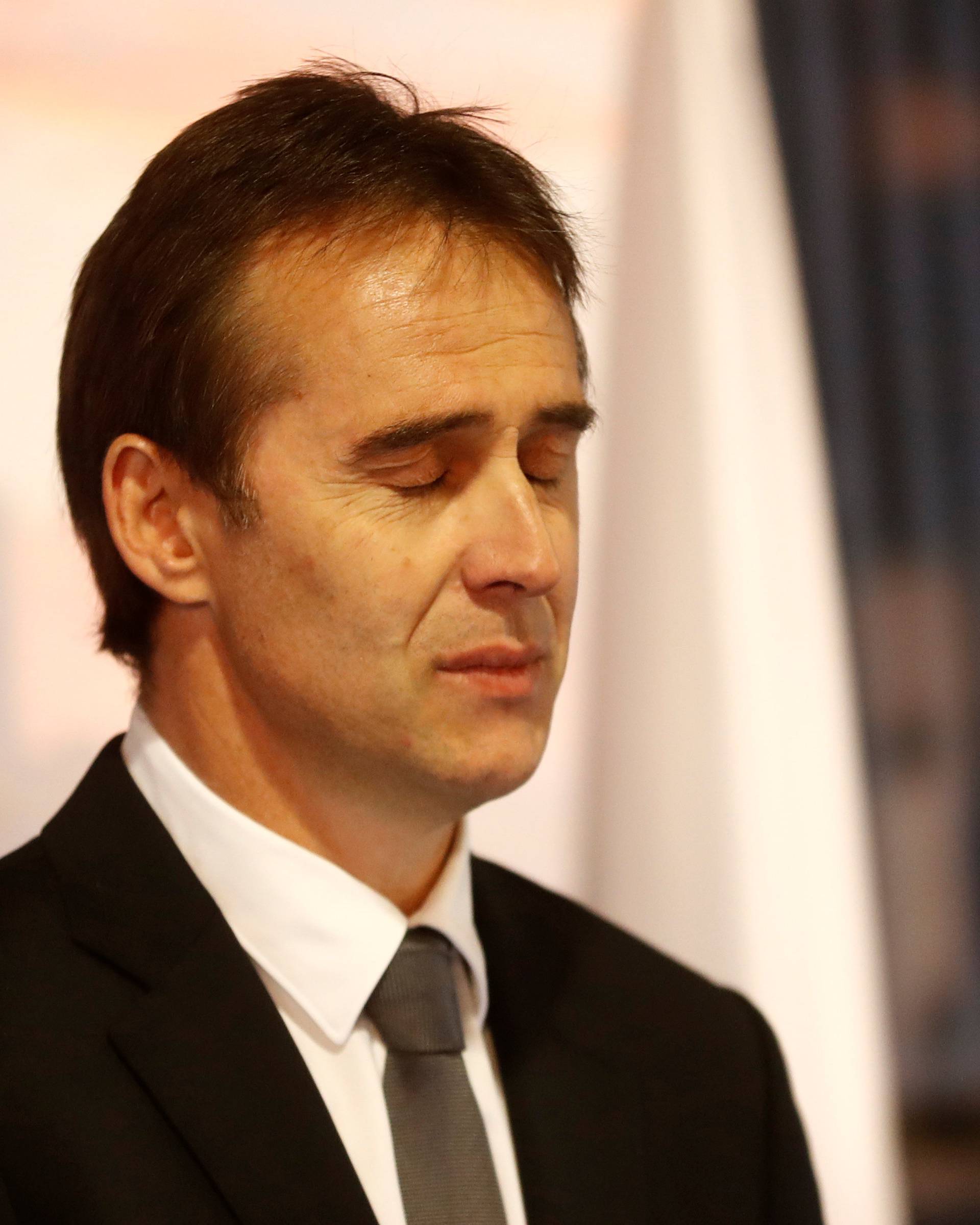 Real Madrid present new coach Julen Lopetegui