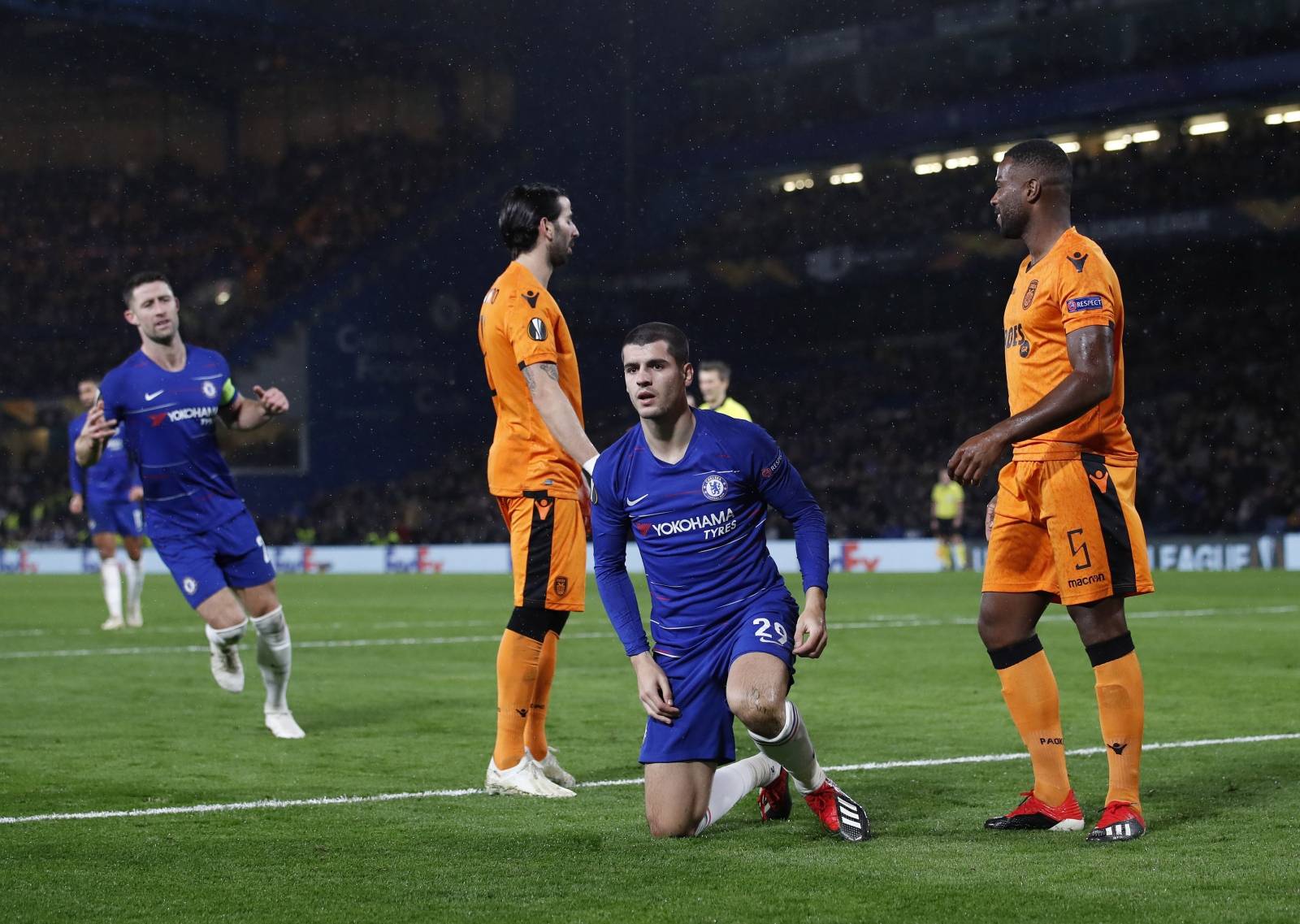 Chelsea v PAOK - UEFA Europa League - Group L - Stamford Bridge