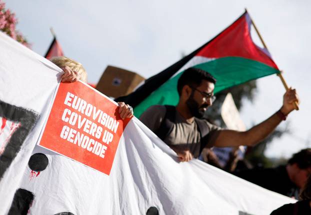 Pro-Palestinian protest to mark the 78th anniversary of the Nakba, in Malta