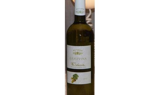 Vino tjedna je Graševina Turković 2012. iz Kutjeva