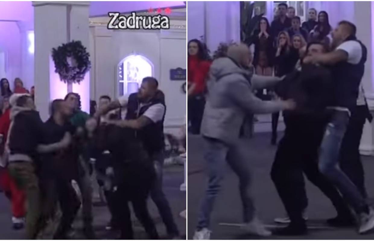 Žestoka tučnjava u 'Zadruzi': Udarao Hrvata šakom i psovao