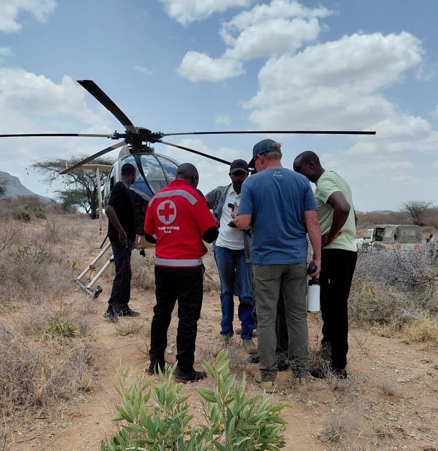Tourist helicopter crashes in Kenya, police say seven killed