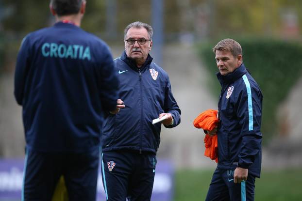 Zagreb: Trening hrvatske nogometne reprezentacije