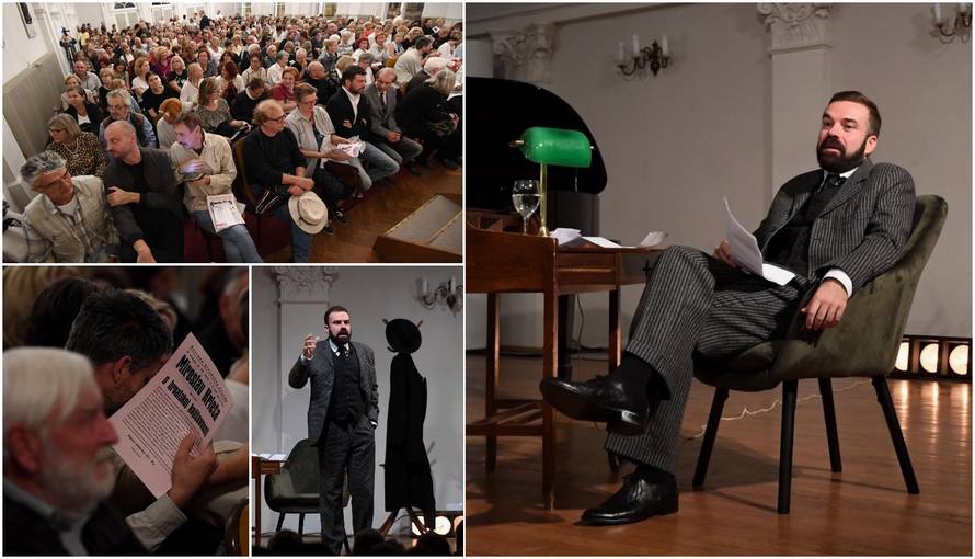 Grabarić interpretirao Krležu: 'Nema poezije bez društva...'