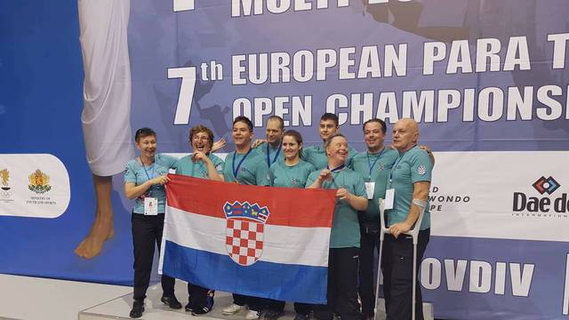 Zlato i tri bronce za hrvatsku para taekwondo reprezentaciju