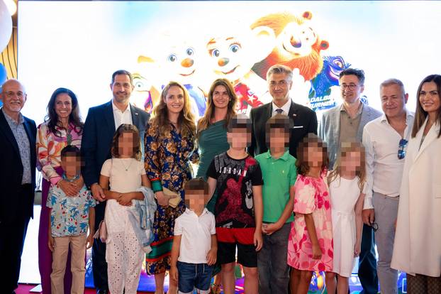 Zagreb: Svečana premijera crtića "Velika utrka Europe"