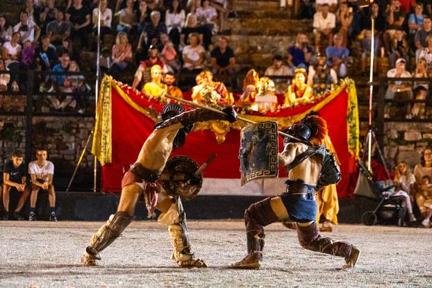 Borbe gladijatora u pulskoj Areni
