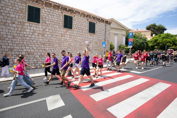 Maturanti u Dubrovniku slave zadnji dan škole