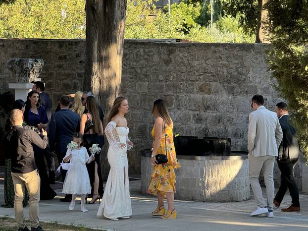 Split: Vjenčanje sina Nevenke Bečić