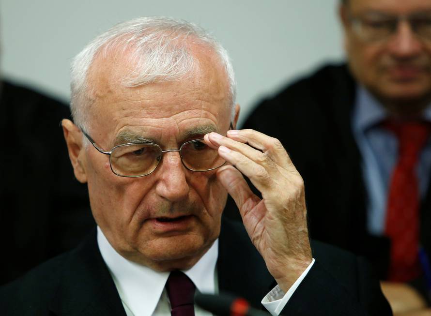 Defendant Perkovic, former member of Yugoslav secret service awaits trial in Munich