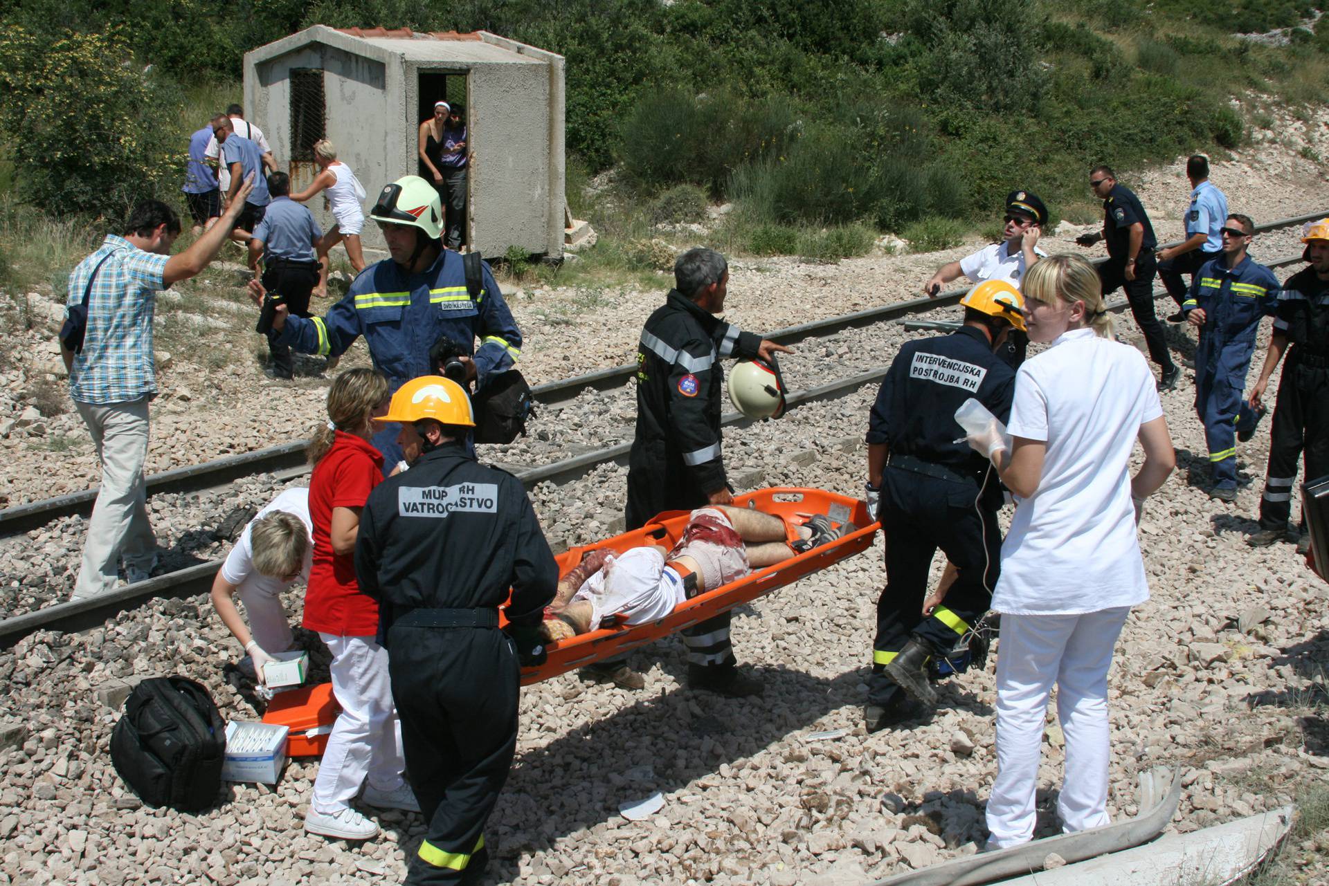 13. obljetnica željezni?ke nesre?e u Rudinama, poginulo je šestero ljudi