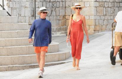 Ležeran par: Tommy Hilfiger i supruga guštaju u Dubrovniku