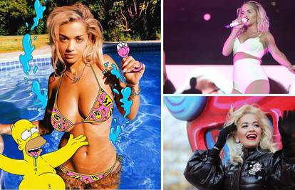 Rita Ora raspametila fanove: Pozirala gola pa nacrtala bikini