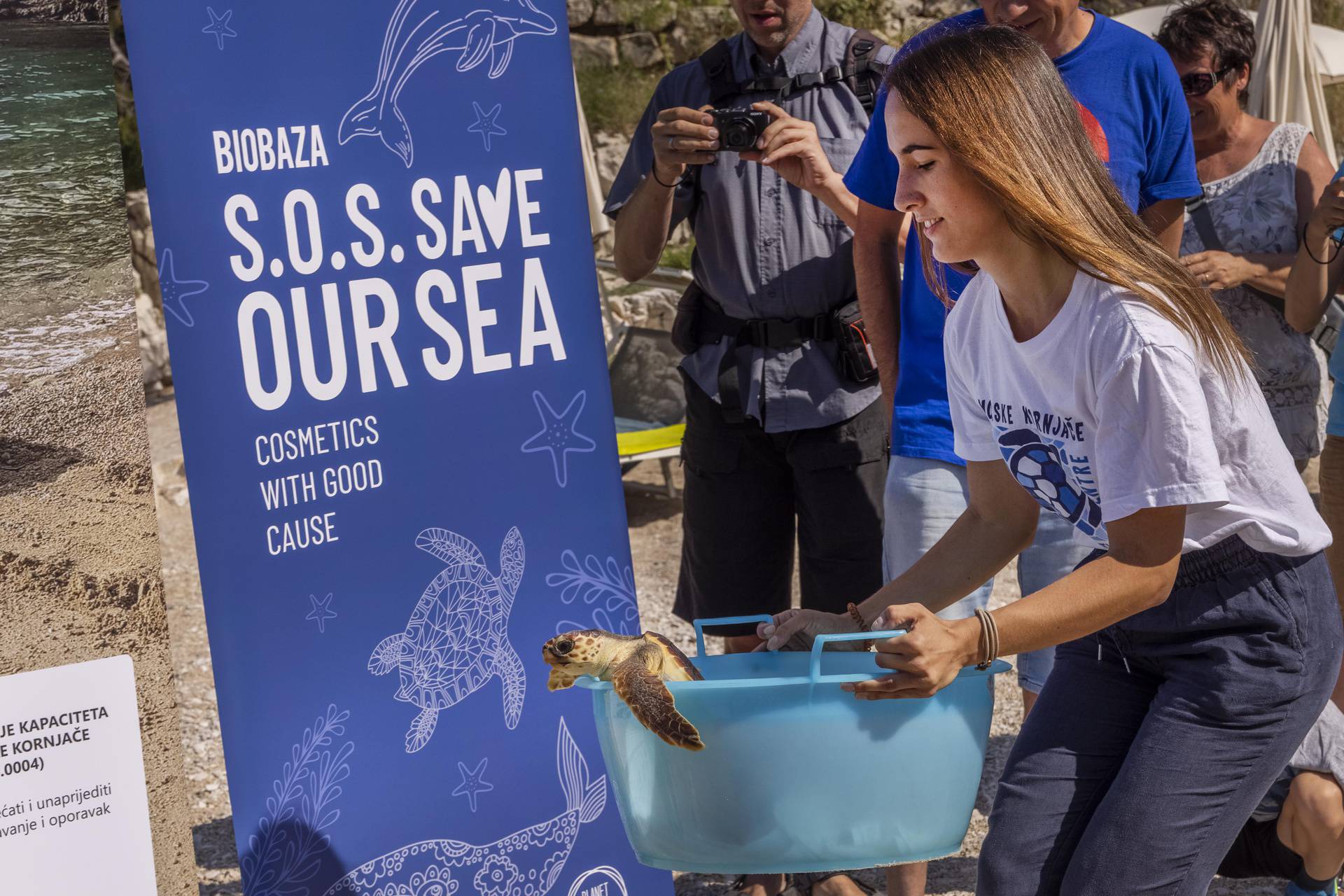 Biobaza i dm zajedno pomažu kornjačama, dupinima i kitovima u Jadranu