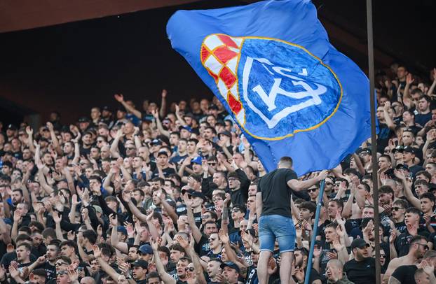 Zagreb: Navijači na utakmici 32. kola Prve HNL, GNK Dinamo i NK Varaždin