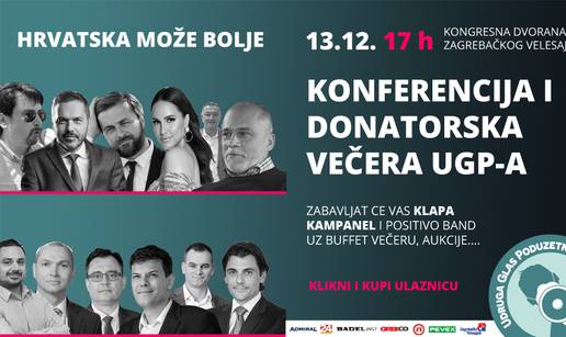 UGP konferencija i donatorska gala večera