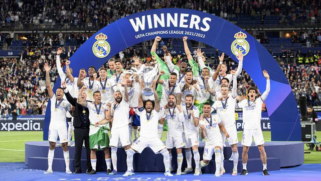 Soccer Champions League Final 2022/ Liverpool FC - Real Madrid 0:1.