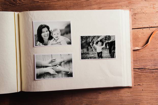 Mothers,Day,Composition.,Photo,Album,,Black-and-white,Pictures.