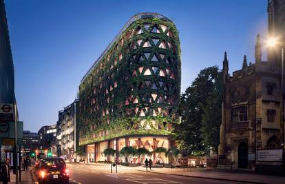 Zeleni zid londonskog hotela s 5 zvjezdica ima 40.000 biljaka