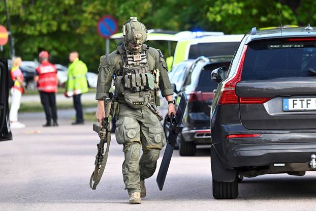 Several people injured in sword attack at Swedish high school in Fagersta