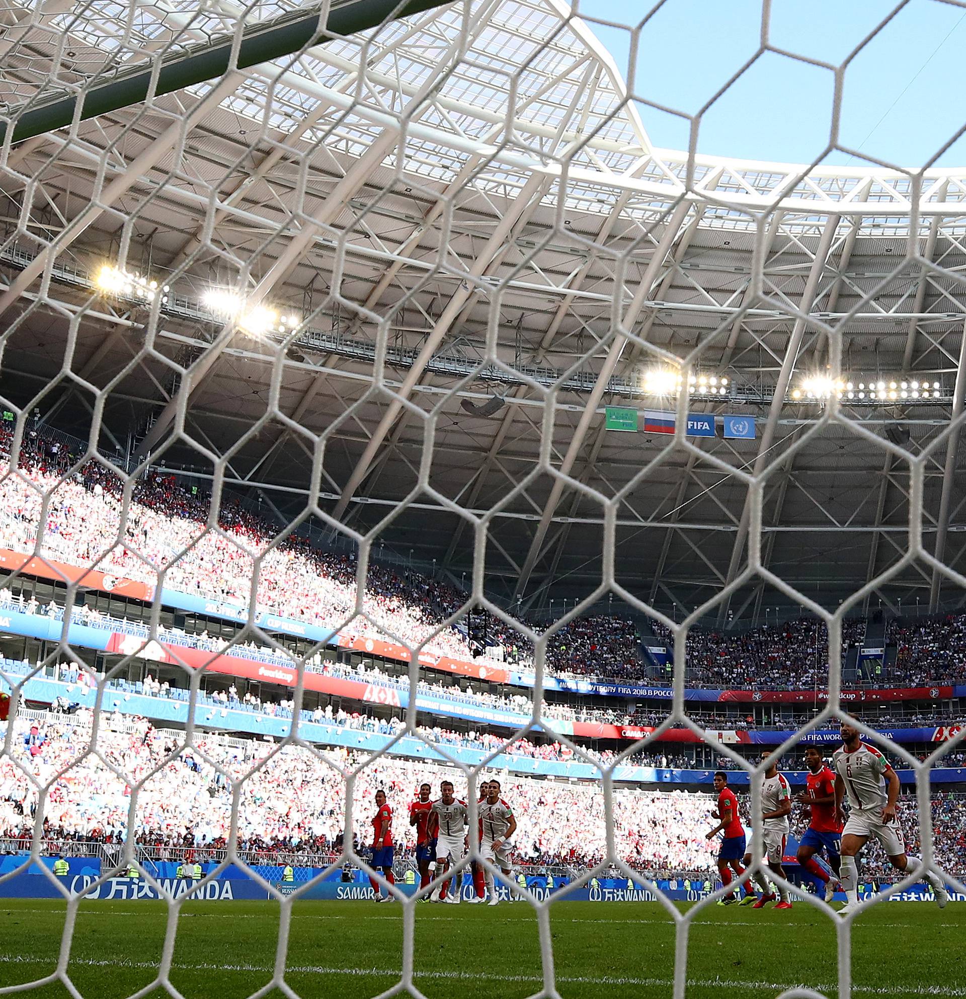 World Cup - Group E - Costa Rica vs Serbia