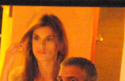 Clooney je izveo Elisabettu na romantičnu večeru uz svijeće