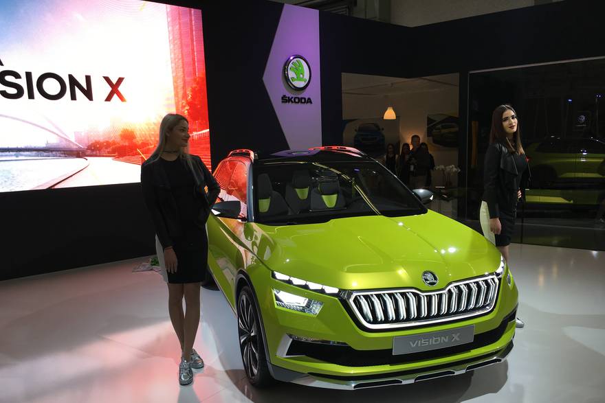 Škoda Vision X na Auto Showu