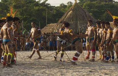 Brazilska plemena natječu se na indijanskoj olimpijadi