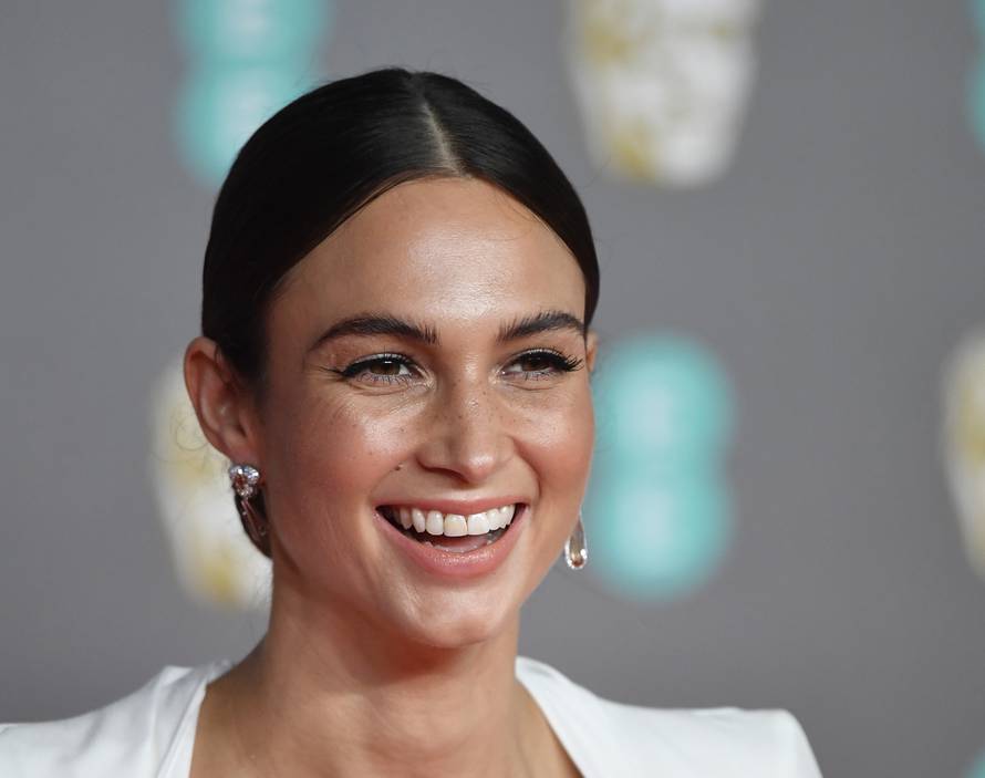 Alice Jeffrey arrives at the British Academy of Film and Television Awards (BAFTA) at the Royal Albert Hall in London, Britain, February 2, 2020. REUTERS/Toby Melville