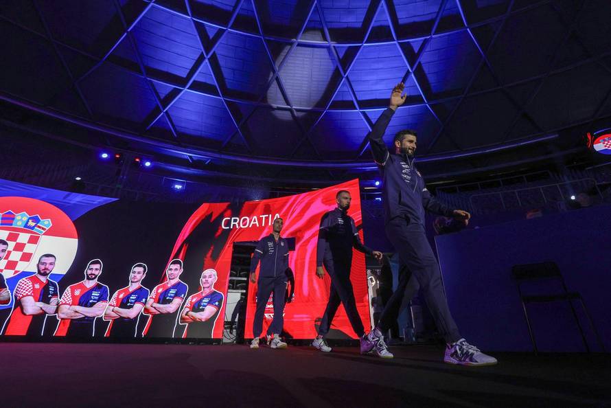 Zadar: Europsko ekipno prvenstvo u stolnom tenisu, Hrvatska - Grčka