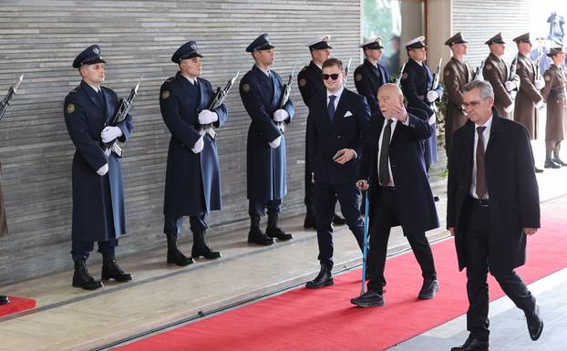 Zagreb: Dolazak uzvanika na inauguraciju predsjednika Zorana Milanovića