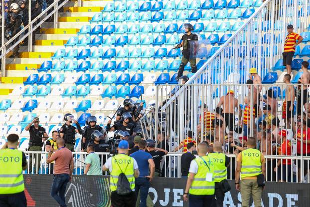 Novi Pazar: Sukob navijača na utakmici drugog kola kvalifikacija za Ligu konferencije izmedju FK Novi Pazar i FK Jagiellonia