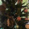 Znatiželjna koala ušla u kuću i smjestila se na božićno drvo