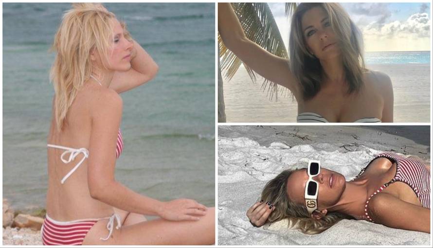 Prugasti badić je još 'in': Nosila ga je Bandićeva desna ruka, a vole ga i Maja, Lille, Liz Hurley