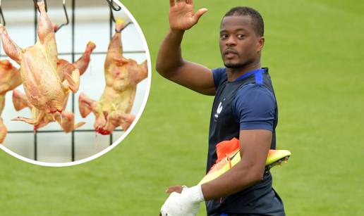 Evra: Četiri sam mjeseca igrao s komadom piletine u kopački!