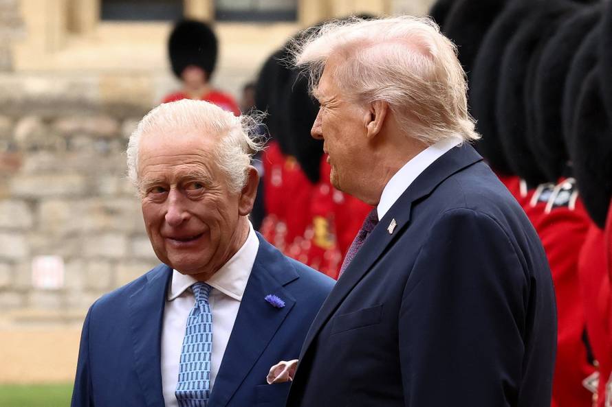 U.S. President Trump's state visit to Britain