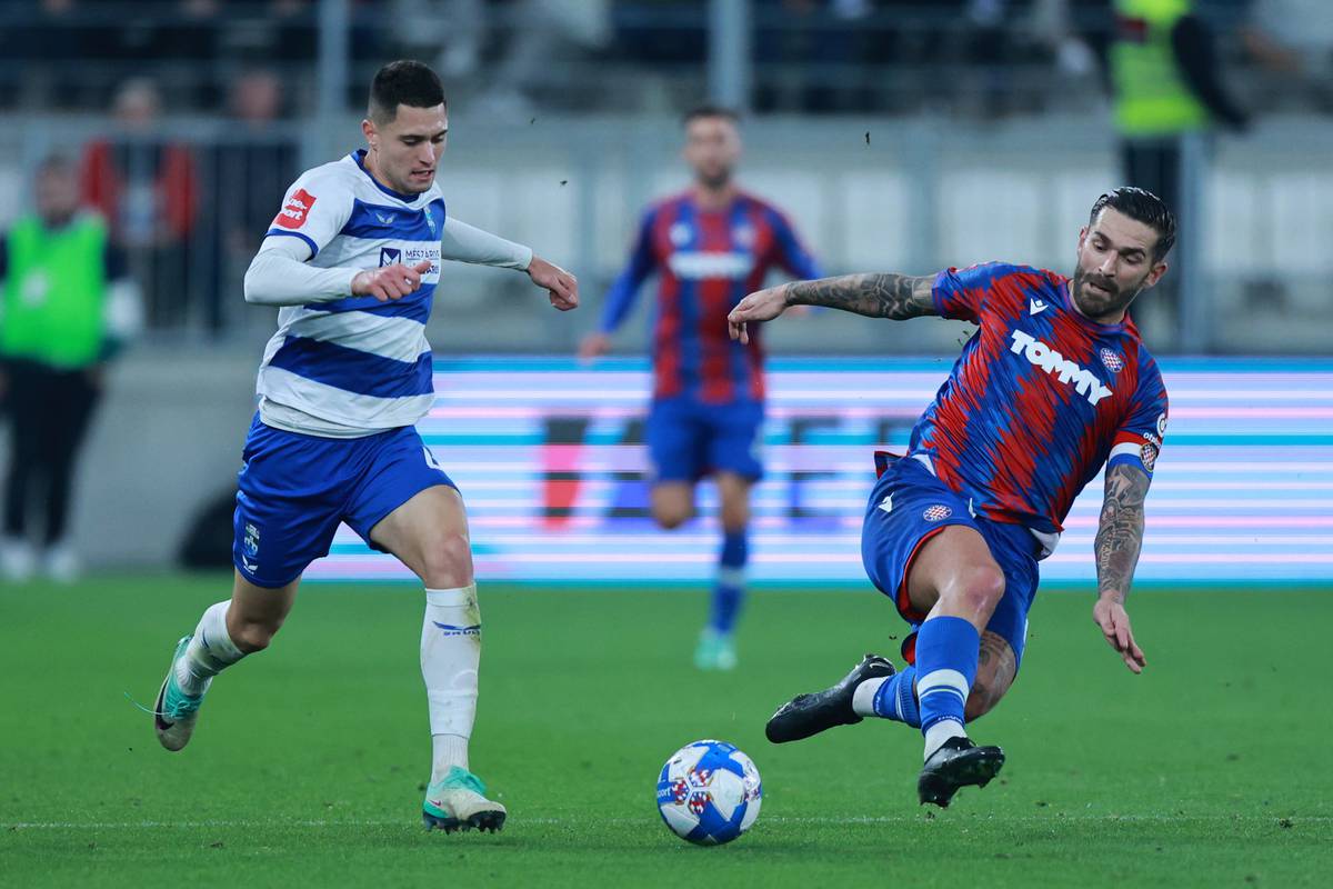 25.07.2021., Split - Hrvatski Telekom Prva liga, 2. kolo, HNK Hajduk - NK  Osijek. Mierez Ramon Nazareno Photo: Ivo Cagalj/PIXSELL Stock Photo - Alamy