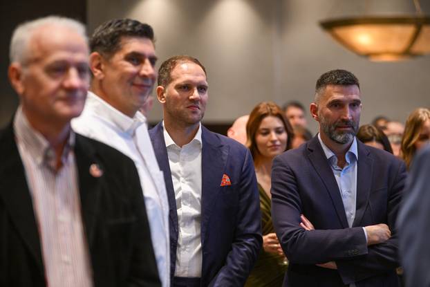 Zagreb: Proslava 80. rođendana Košarkaškog kluba Cibona u hotelu Esplanade