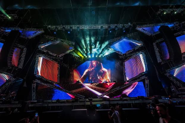 Split: Treća večer Ultra Europe Festivala, Nastup DJ-a Afrojack