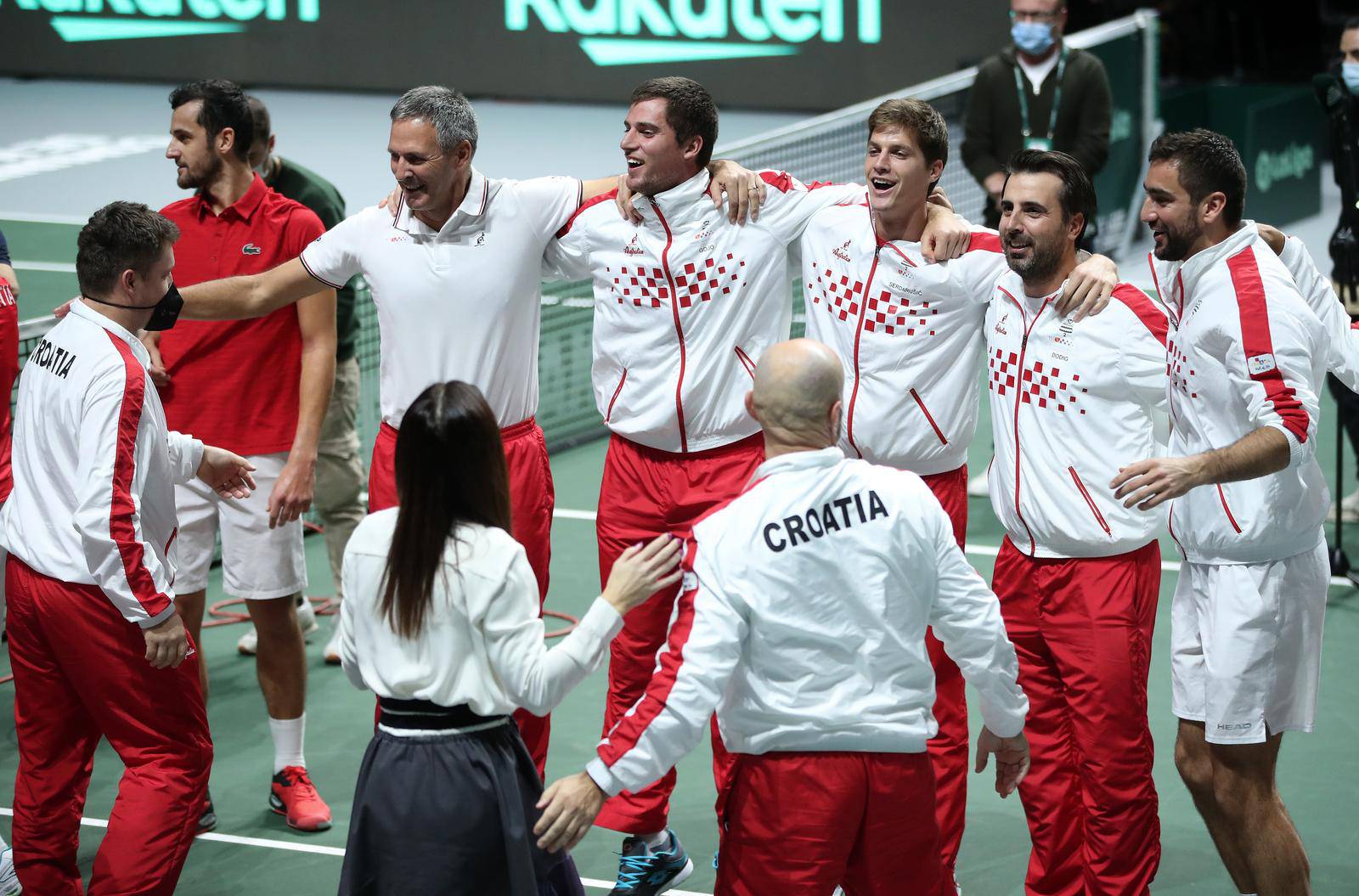 Madrid: Slavlje nakon ulaska Hrvatske u finale Davisova kupa