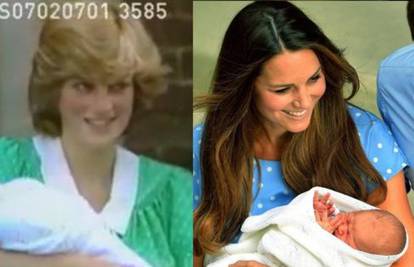 Kate kao Diana: Pokazala je sina u haljini nalik onoj Lady Di