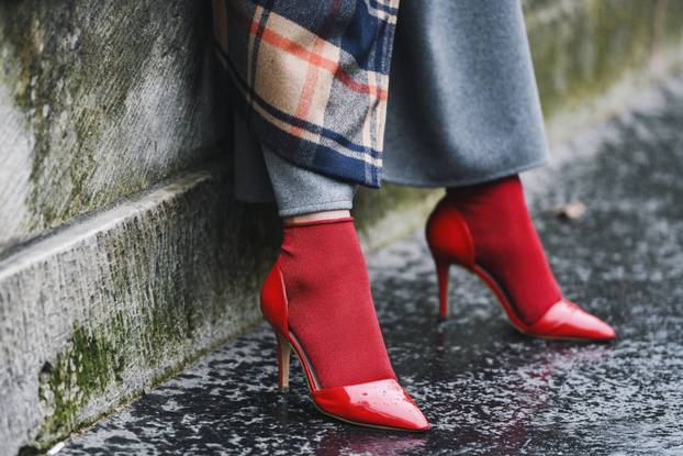 Street Style, Fall Winter 2019, Paris Fashion Week, France - 03 Mar 2019